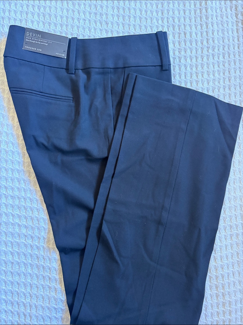 Ann Taylor Petite Devin Trousers in Black